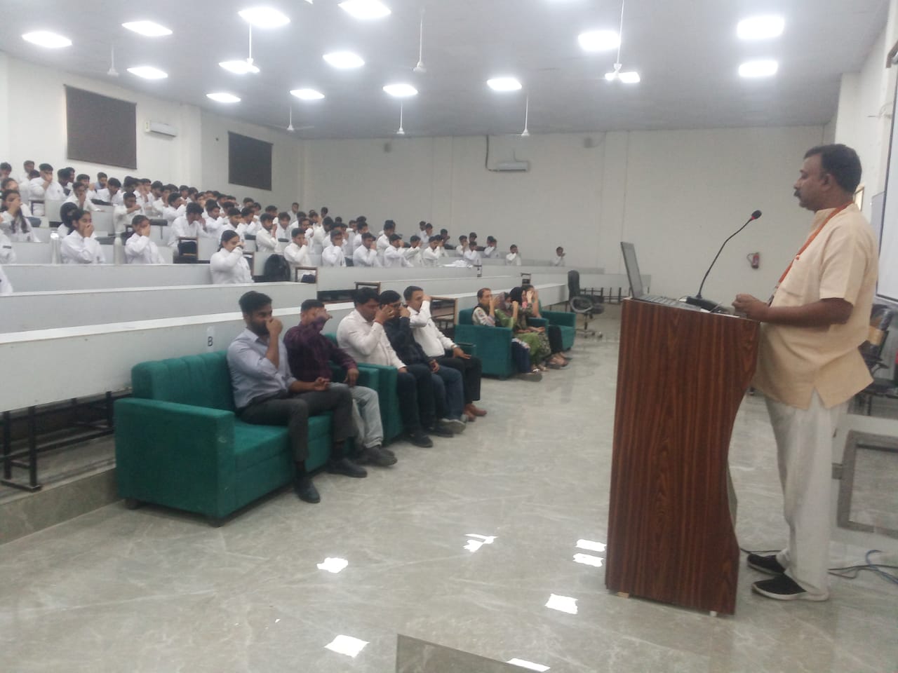 Health awareness activity in community